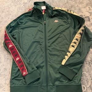 Kappa mens zip up track sz xxl